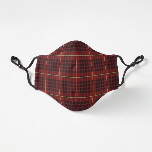 MacIan tartan fitted face mask