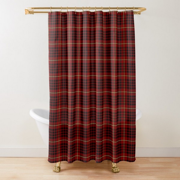 MacIan tartan shower curtain