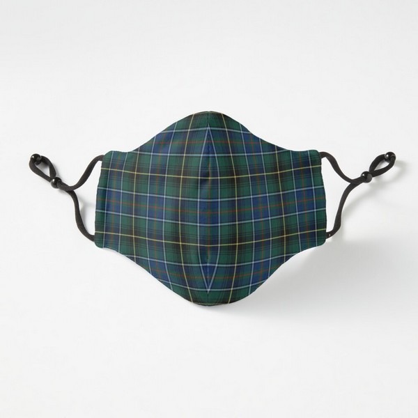 MacInnes tartan fitted face mask