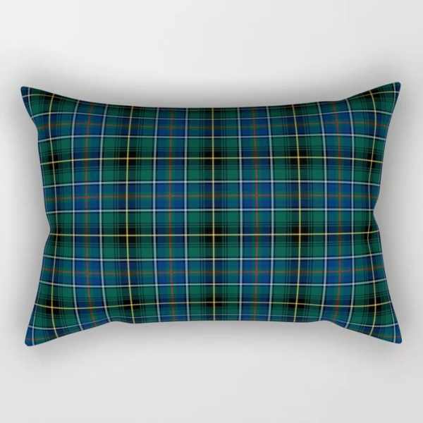 Clan MacInnes Tartan Throw Pillow