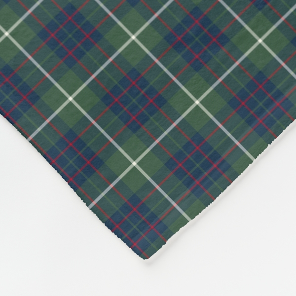 MacIntyre tartan fleece blanket