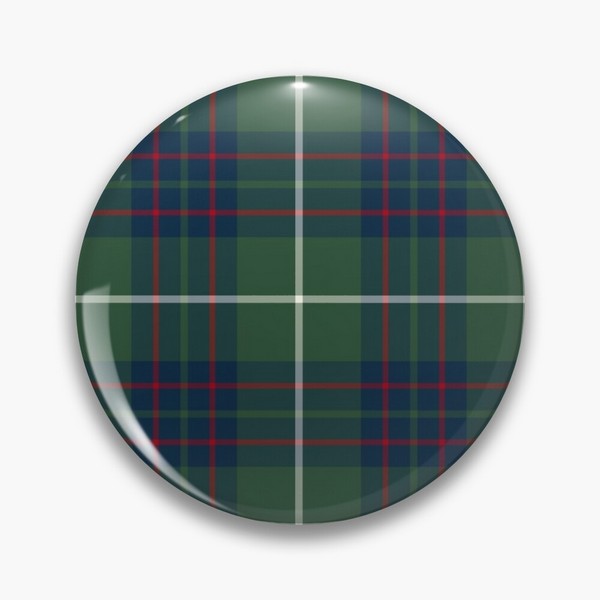 MacIntyre tartan pinback button