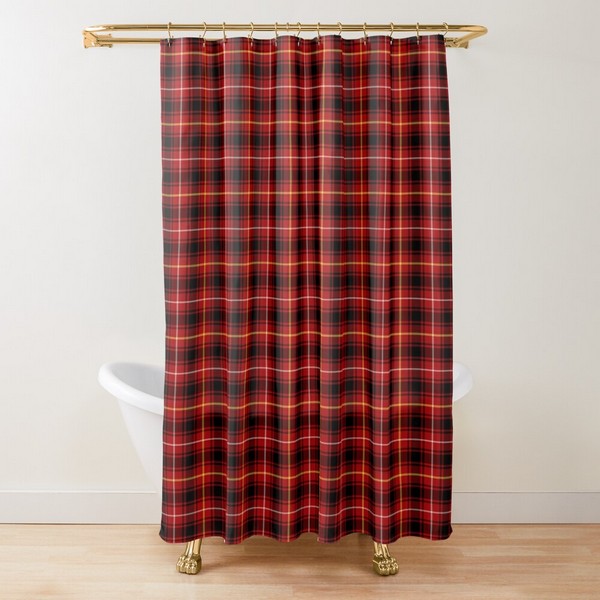 Clan MacIver Tartan Shower Curtain