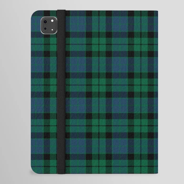 Clan MacKay Tartan iPad Folio Case