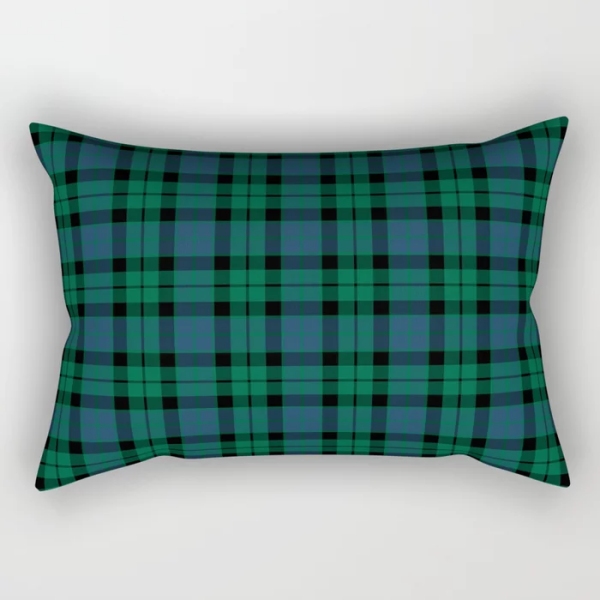 Clan MacKay Tartan Throw Pillow