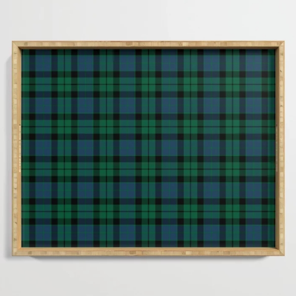 MacKay tartan serving tray