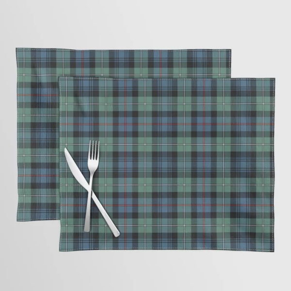 Mackenzie Ancient tartan placemat