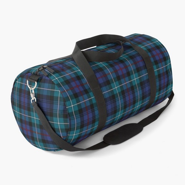 Clan Mackenzie Modern Tartan Duffle Bag