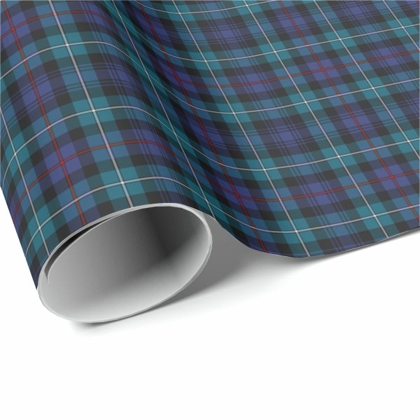 Clan Mackenzie Modern Tartan Gift Wrap