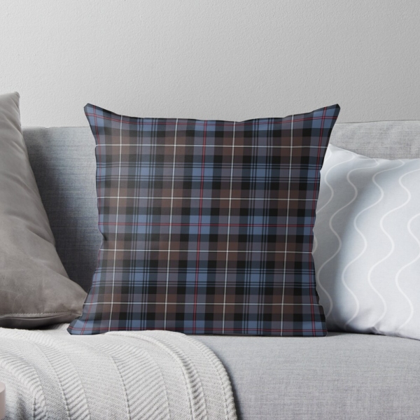 Clan Mackenzie Weathered Tartan Pillow