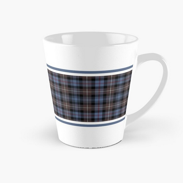 Mackenzie Weathered tartan tall mug