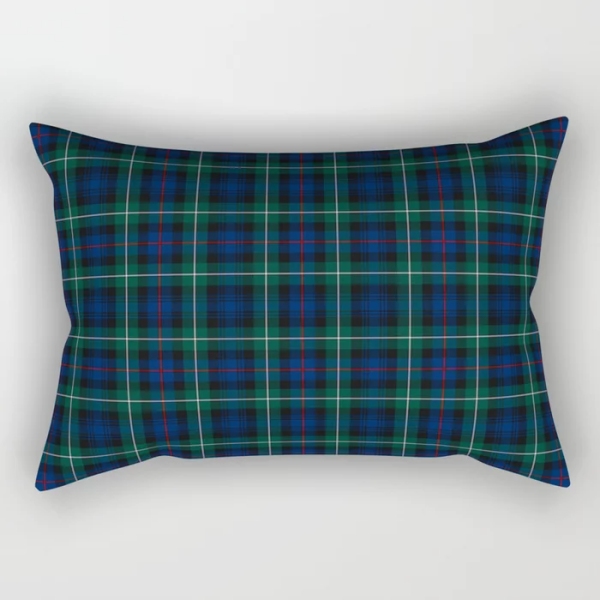 Clan Mackenzie Tartan Throw Pillow