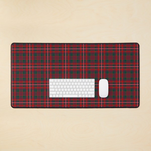 MacKinnon tartan desk mat