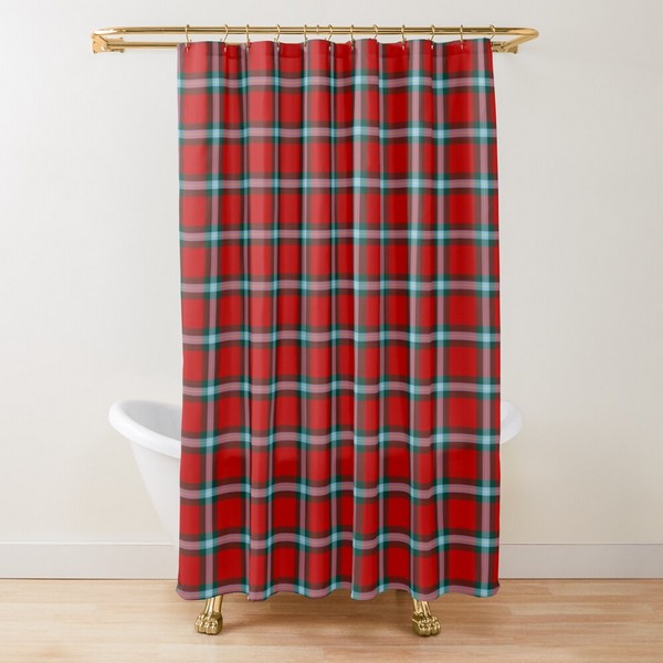 Clan MacLaine Tartan Shower Curtain