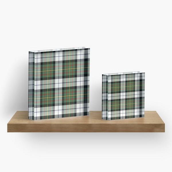 MacLaren Dress tartan acrylic block