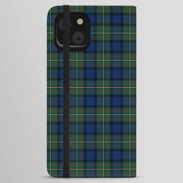 Clan MacLaren Tartan iPhone Wallet Case