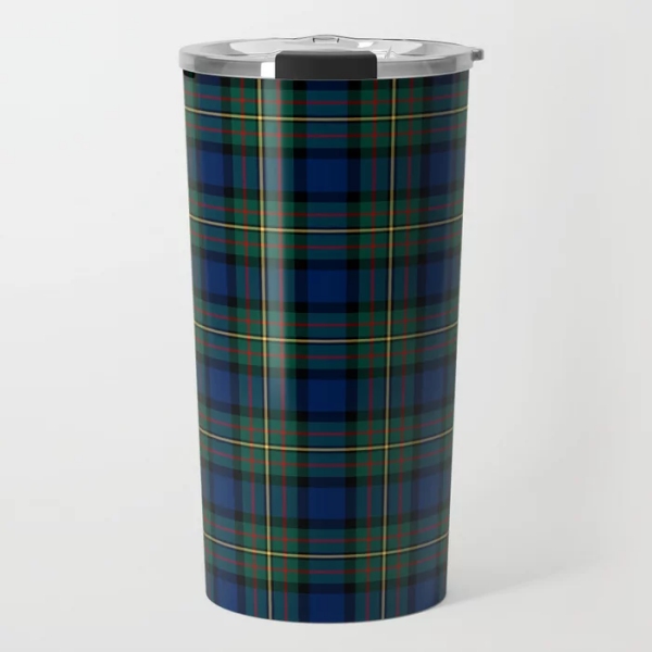 MacLaren tartan travel mug