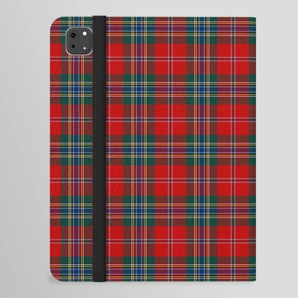 Clan MacLean Tartan iPad Folio Case