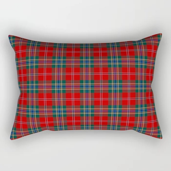 Clan MacLean Tartan Throw Pillow