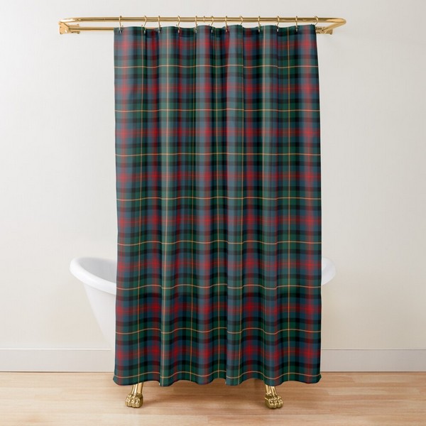 Clan MacLennan Tartan Shower Curtain