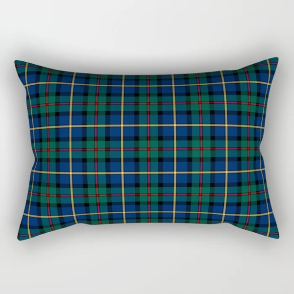 Clan MacLeod of Skye Tartan Throw Pillow