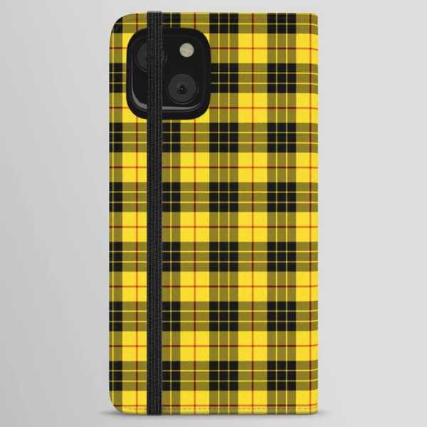 Clan MacLeod Tartan iPhone Wallet Case