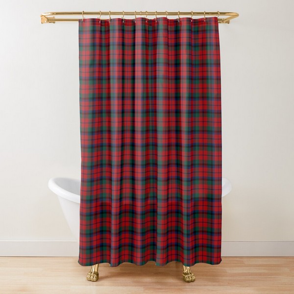 Clan MacNaughton Tartan Shower Curtain