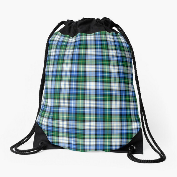 MacNeil Dress tartan drawstring bag