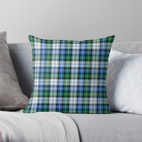 MacNeil Dress tartan throw pillow