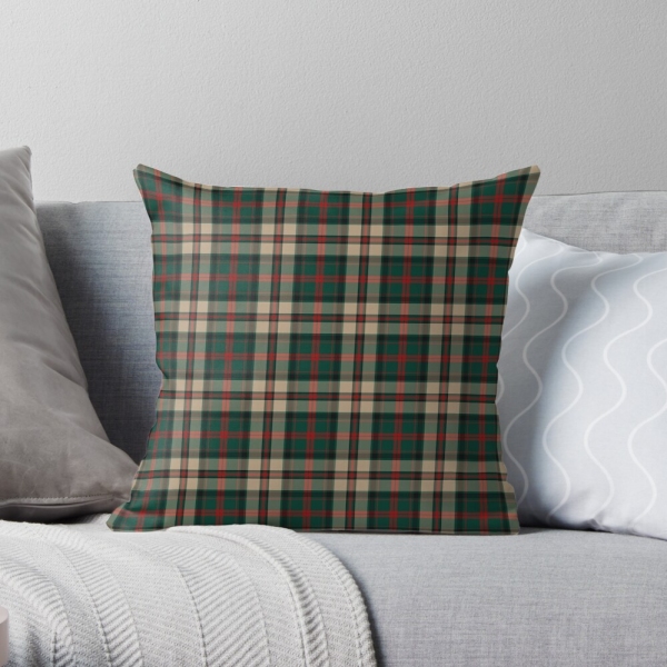 Clan MacNeish Hunting Tartan Pillow