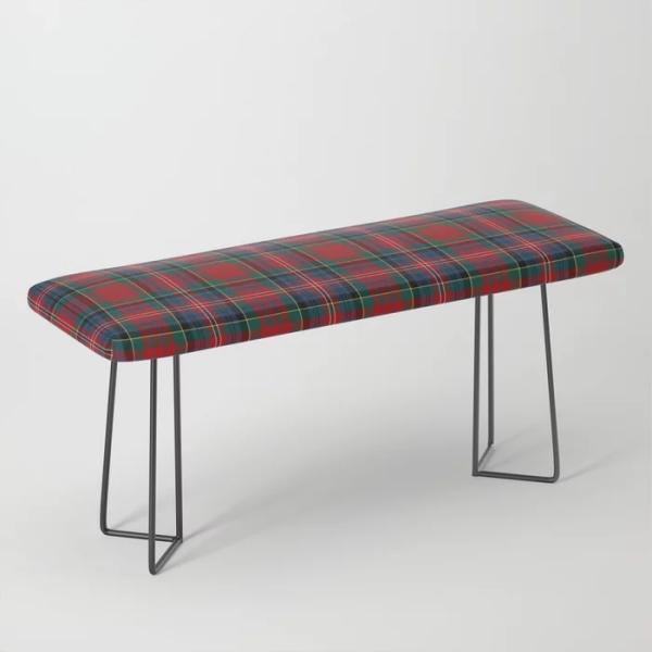 Clan MacPherson Tartan Bench