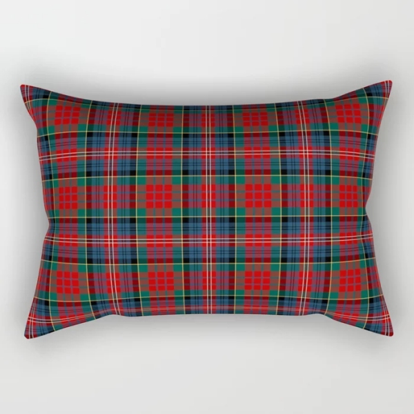 Clan MacPherson Tartan Throw Pillow