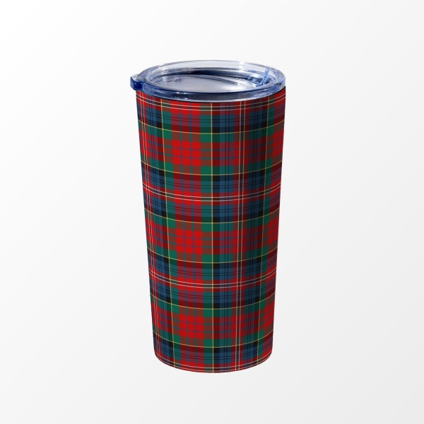 MacPherson tartan travel mug