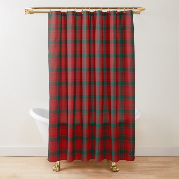 Clan MacQuarrie Tartan Shower Curtain