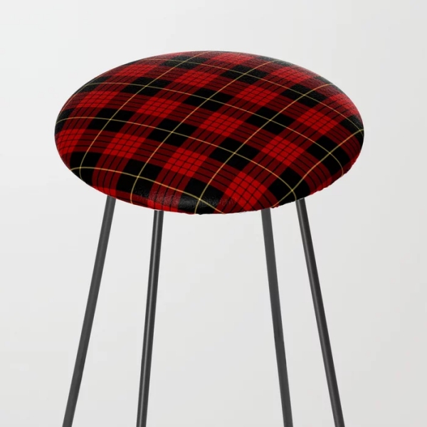 Clan MacQueen Tartan Counter Stool