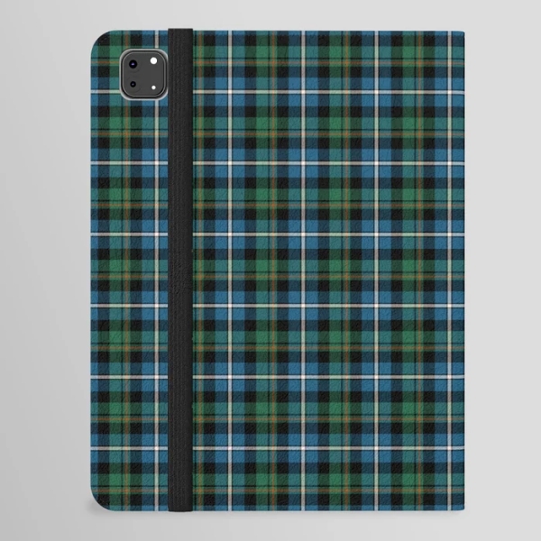 Clan MacRae Hunting Tartan iPad Folio Case