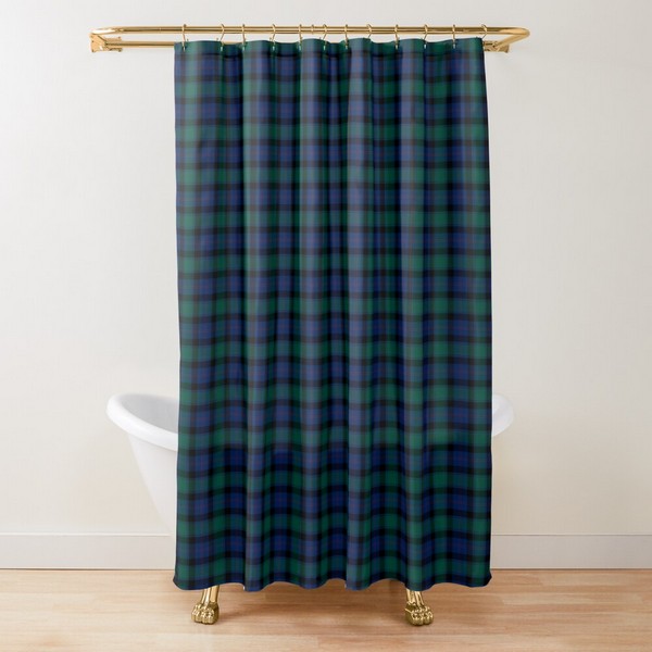 Clan MacTaggart Tartan Shower Curtain