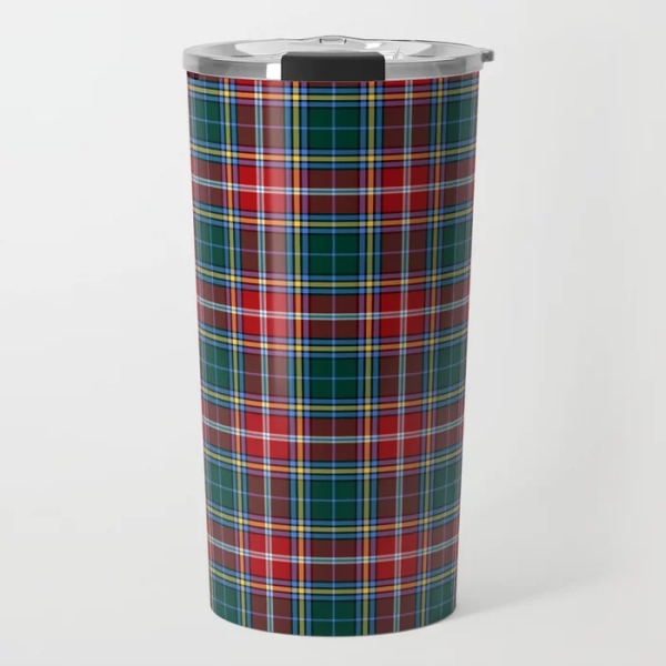 MacWhirter tartan travel mug