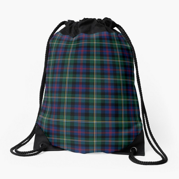 Clan Malcolm Tartan Cinch Bag