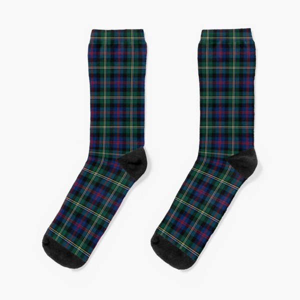 Clan Malcolm Tartan Socks