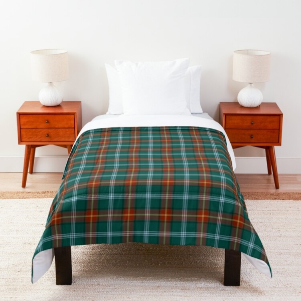 Manitoba tartan comforter