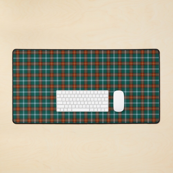 Manitoba tartan desk mat