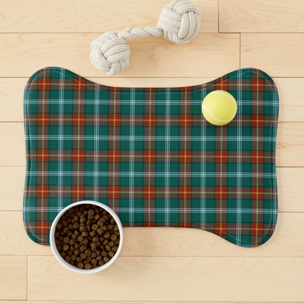 Manitoba tartan pet mat