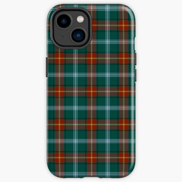 Manitoba tartan iPhone case