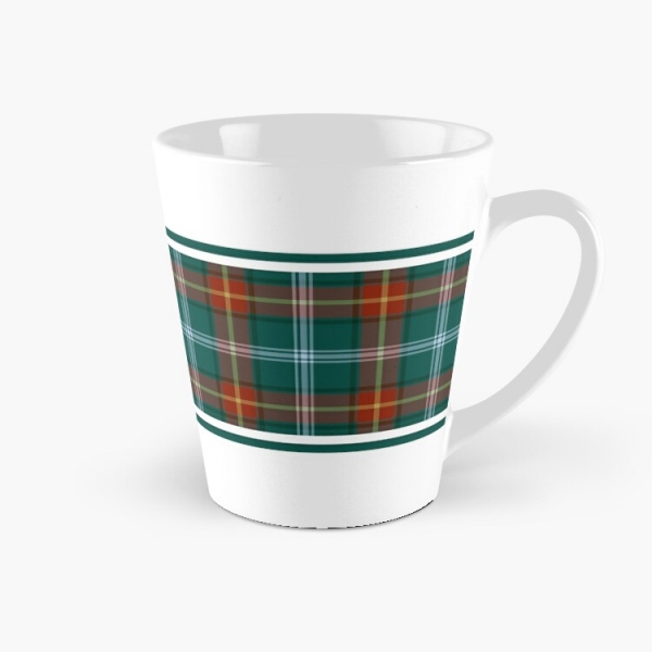 Manitoba tartan tall mug