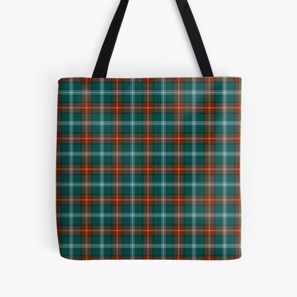 Manitoba tartan tote bag