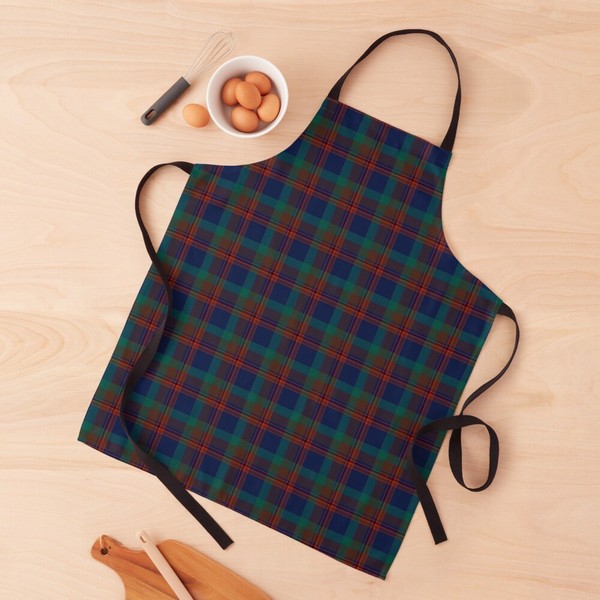 Mann tartan apron