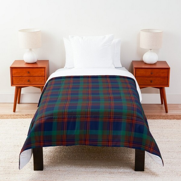 Mann tartan comforter