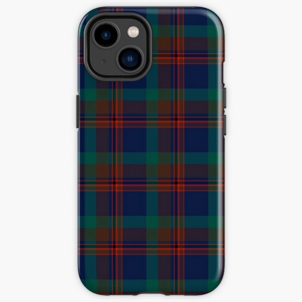 Mann tartan iPhone case