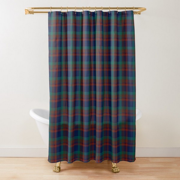 Mann tartan shower curtain